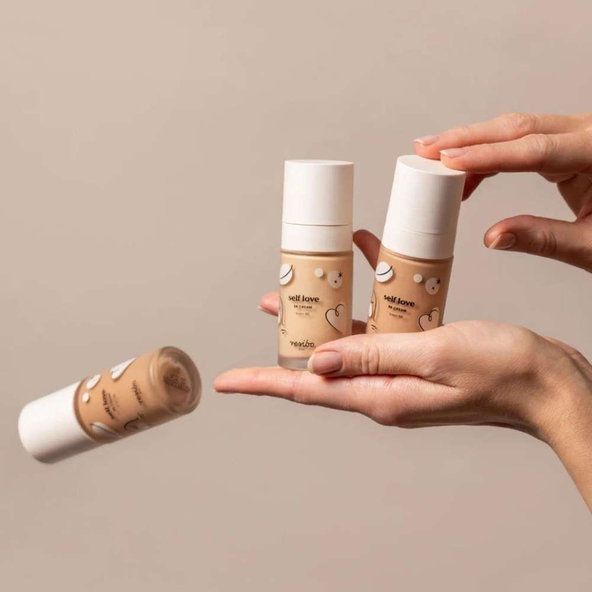 BB krém Self Love odtieň sunny beige Resibo 30ml