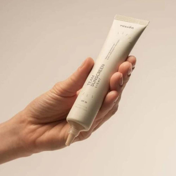 Hydratačný krém s SPF 30 Team Sunscreen Light Resibo 40 ml