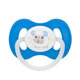 CANPOL BABIES Cumlík silikón symetrický 0-6m Bunny&Company - modrá