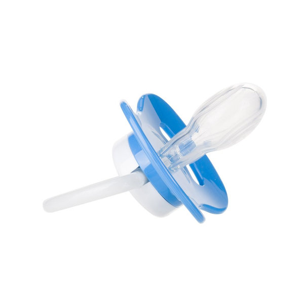 CANPOL BABIES Cumlík silikón symetrický 0-6m Bunny&Company - modrá