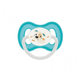 CANPOL BABIES Cumlík silikónový symetrický 6-18m BUNNY & COMPANY - tyrkysová