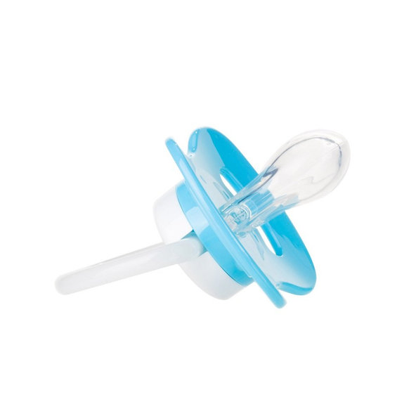 CANPOL BABIES Cumlík silikónový symetrický 6-18m BUNNY & COMPANY - tyrkysová