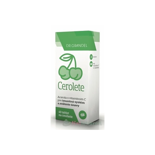 DR.GRANDEL CEROLETE tablety na cmúľanie 40 ks