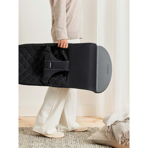BABYBJÖRN Lehátko BLISS Black cotton