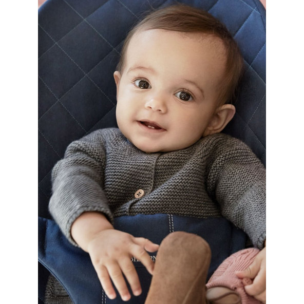 BABYBJÖRN Lehátko BLISS Cotton - Midnight Blue