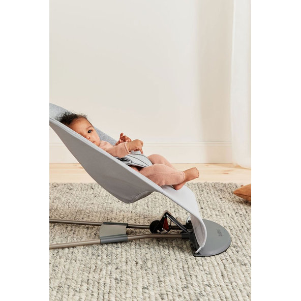 BABYBJÖRN Lehátko Bliss Light Grey 3D Jersey