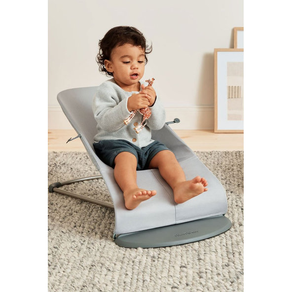 BABYBJÖRN Lehátko Bliss Light Grey 3D Jersey