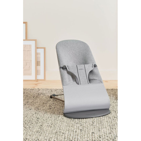 BABYBJÖRN Lehátko Bliss Light Grey 3D Jersey