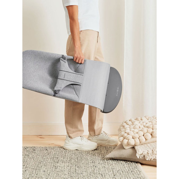 BABYBJÖRN Lehátko Bliss Light Grey 3D Jersey