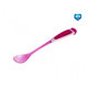 CANPOL BABIES Lyžička s dlhou rukoväťou - ružová