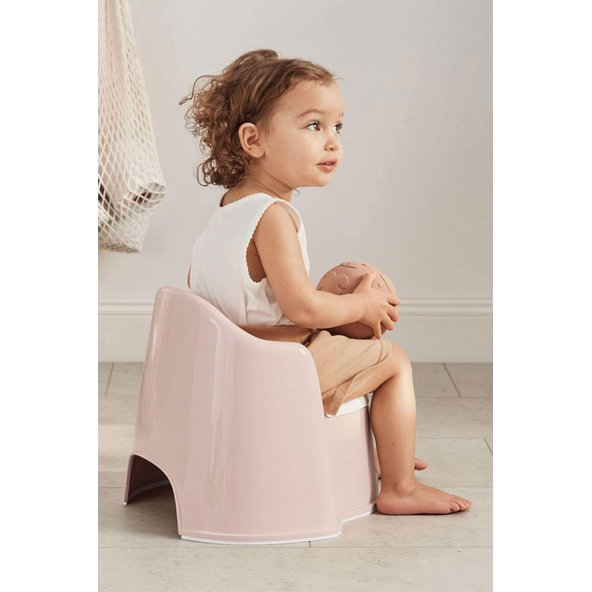 BABYBJÖRN Nočník křesílko Powder Pink/White