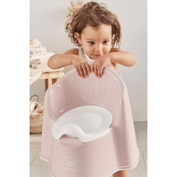 BABYBJÖRN Nočník křesílko Powder Pink/White