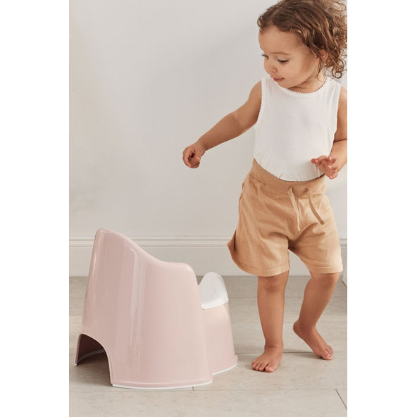 BABYBJÖRN Nočník křesílko Powder Pink/White