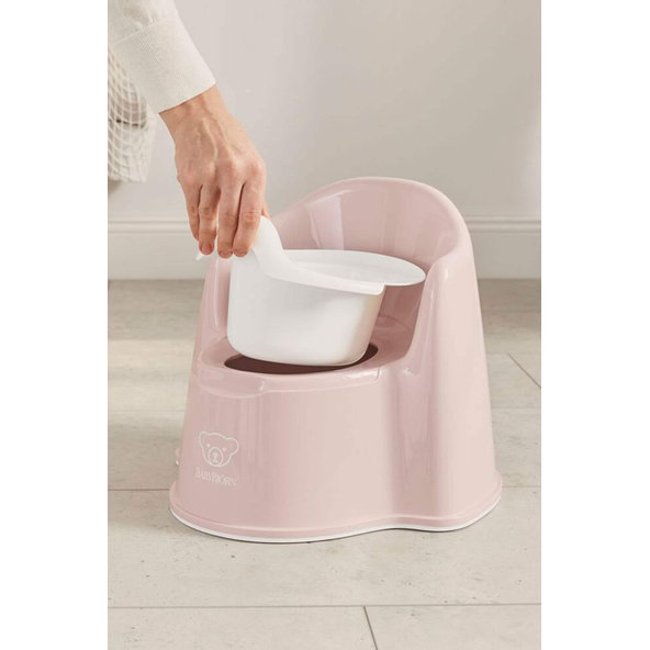 BABYBJÖRN Nočník křesílko Powder Pink/White