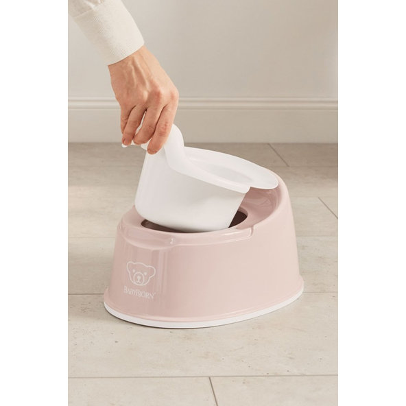 BABYBJÖRN Nočník Smart Powder Pink/White