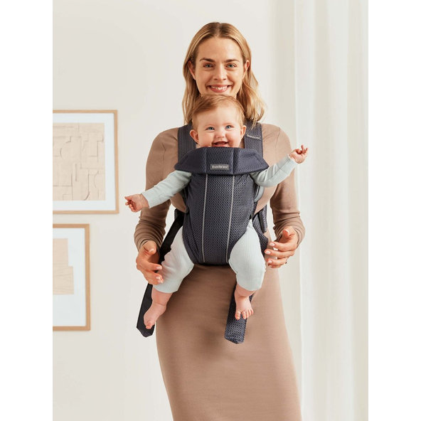 BABYBJÖRN Nosič Mini Anthracite mesh