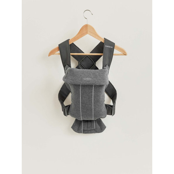 BABYBJÖRN Nosič Mini Dark Grey, 3D Jersey