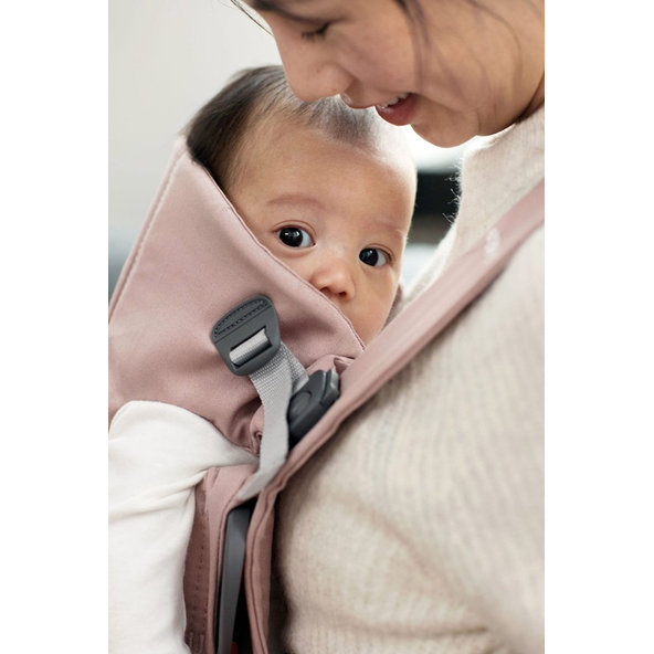 BABYBJÖRN Nosič Mini Dusty Pink cotton