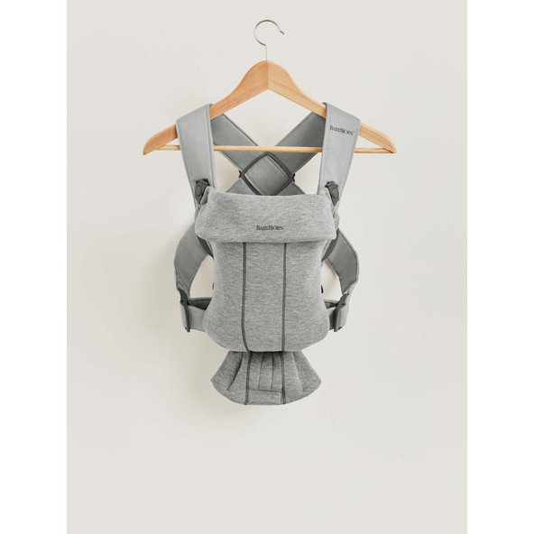 BABYBJÖRN Nosič Mini Light Grey 3D Jersey