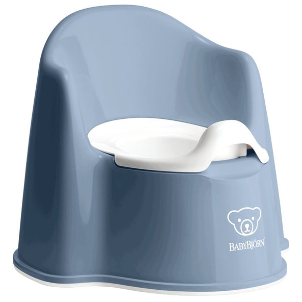 BABYBJÖRN Nočník křesílko Deep Blue/White