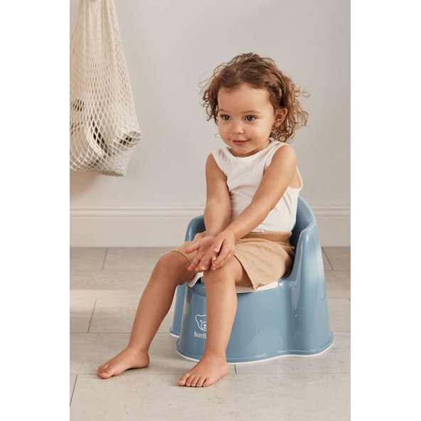 BABYBJÖRN Nočník křesílko Deep Blue/White