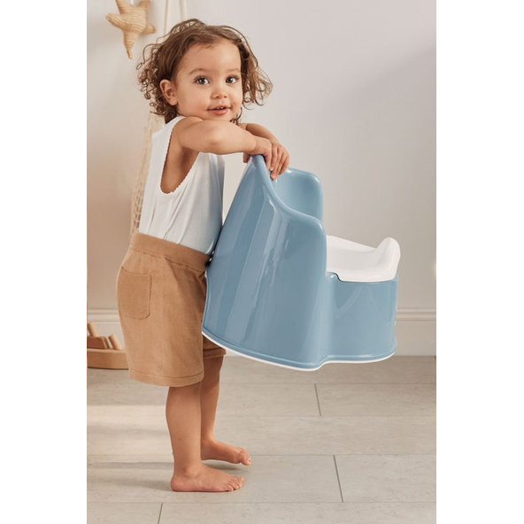 BABYBJÖRN Nočník křesílko Deep Blue/White