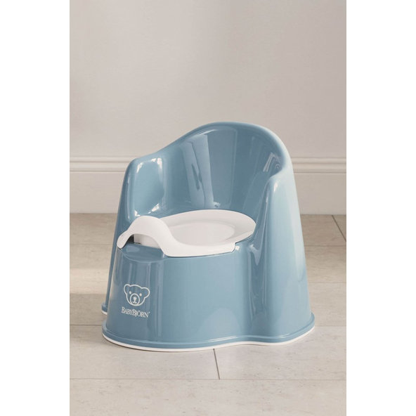 BABYBJÖRN Nočník křesílko Deep Blue/White