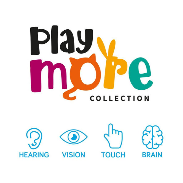 BABYONO Hračka edukačná plyšová pštrosy McKNOX - 2 ks 0m+