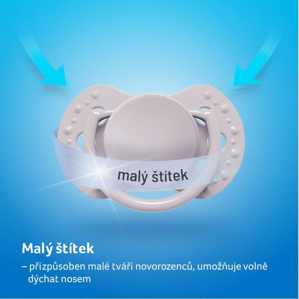 LOVI Dynamický utišujúci cumlík 6-18 m 2 ks Wild soul holka