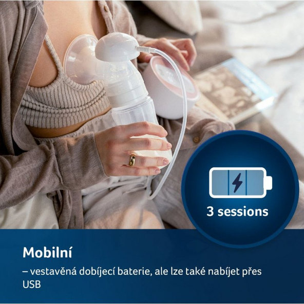 LOVI Odsávačka materského mlieka dvojfázová elektrická Prolactis 3D SOFT