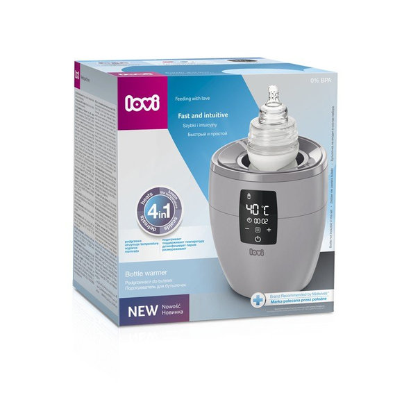 LOVI Ohrievač dojčenských fliaš - sivý