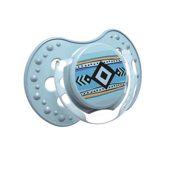 LOVI Silikónový cumlík dynamický Boy Indian 6-18m 2 ks