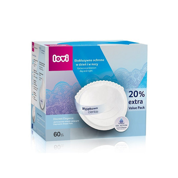 LOVI Vložky do podprsenky Discreet Elegance 60 ks