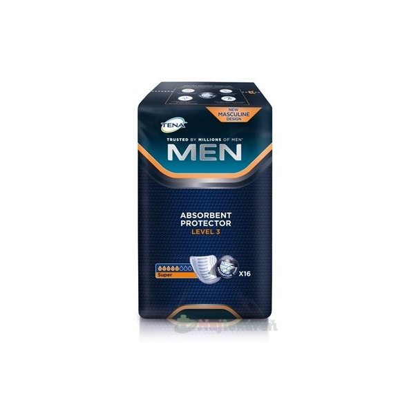 TENA Men Level 3 inkontinenčné vložky pre mužov 16ks