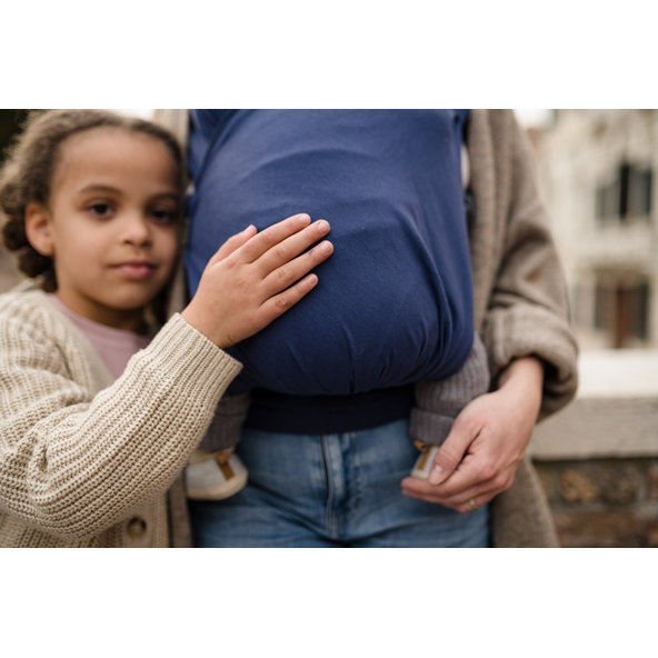 BOBA Nosič detí Boba Bliss Navy Blue