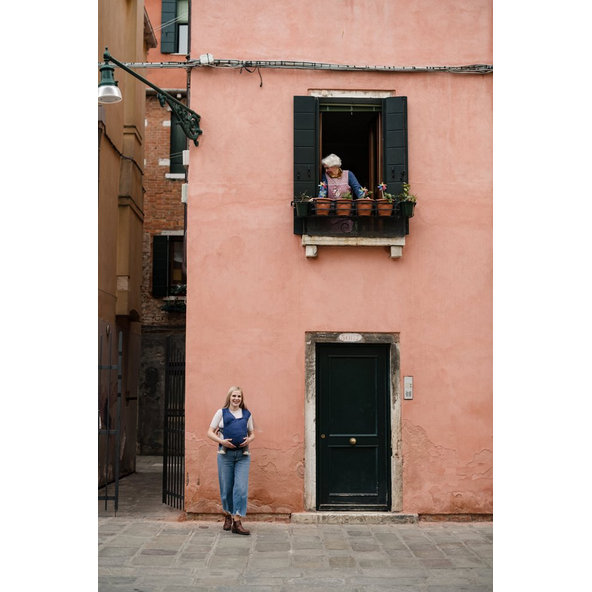 BOBA Nosič detí Boba Bliss Navy Blue