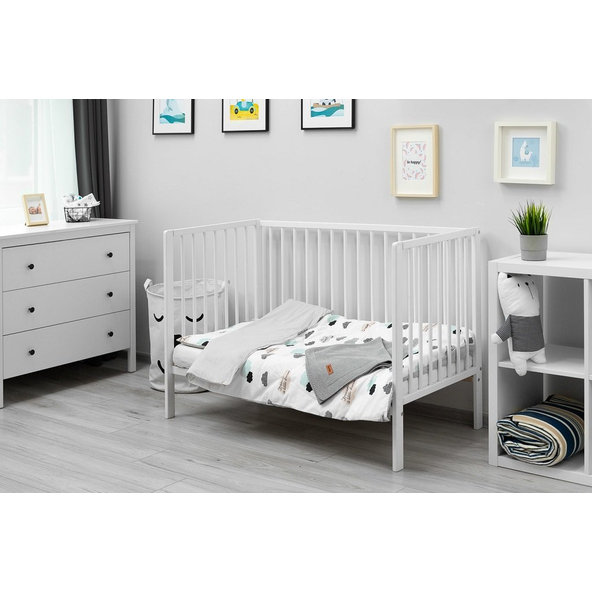 SENSILLO Bielizeň posteľná 2-dielna CLOUDS 135x100 cm 60x40 cm