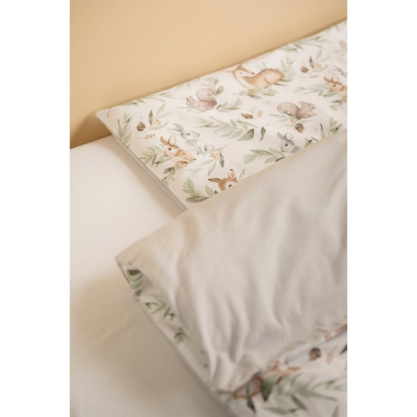 SENSILLO Bielizeň posteľná 2-dielna DEERS 135x100 cm 60x40 cm