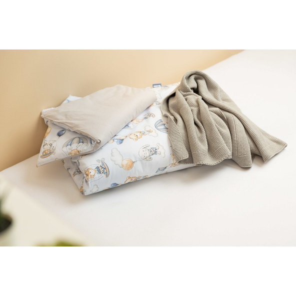 SENSILLO Bielizeň posteľná 2-dielna FLIGHT IN CLOUDS 135x100 cm 60x40 cm