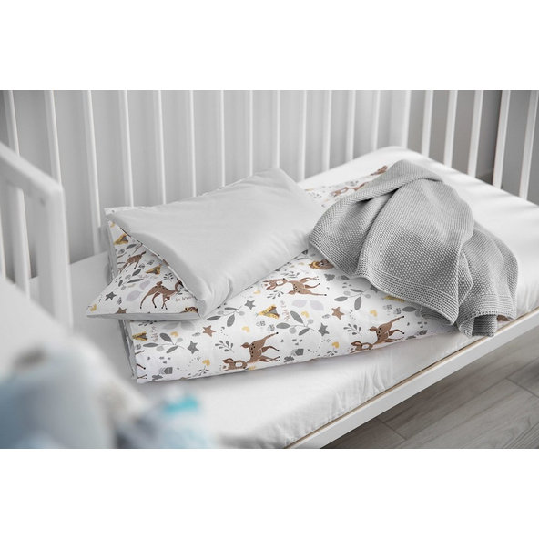SENSILLO Bielizeň posteľná 2-dielna FOREST ADVENTURE 135x100 cm 60x40 cm