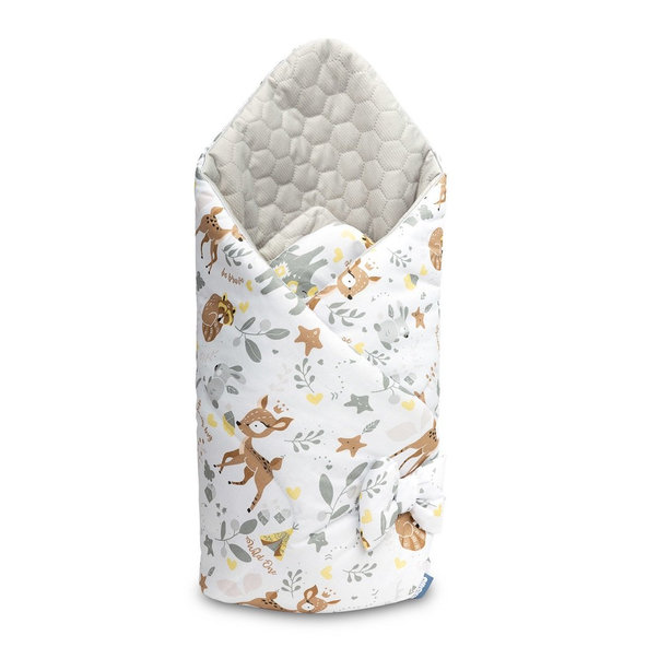 SENSILLO Zavinovačka velvet WHITE FOREST ADVENTURE 75x75 cm