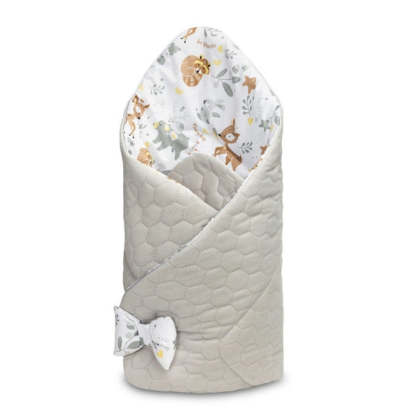 SENSILLO Zavinovačka velvet WHITE FOREST ADVENTURE 75x75 cm