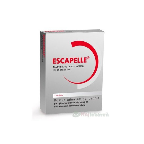 Escapelle tableta 1x1,5mg