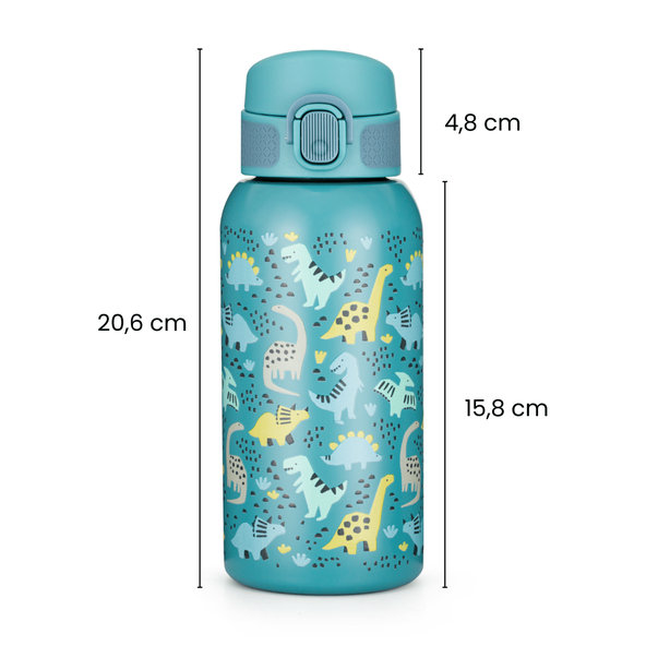 PETITE&MARS nerezová termo fľaša Dino Park 500 ml 36m+
