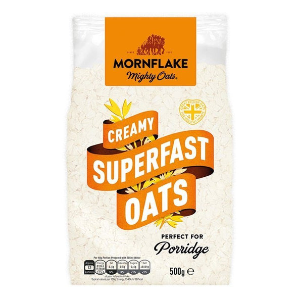 Ovsené vločky Creamy Superfast Oats 500 g - Mornflake