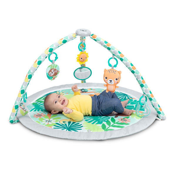 BRIGHT STARTS Hracia deka s aktivitami Wild Rainforest™ FoldAway™ 0m+