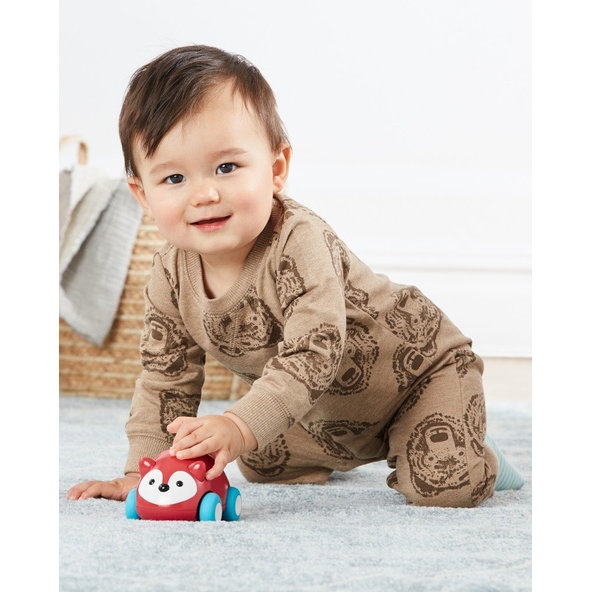 SKIP HOP Hračka autíčko líška Explore&More 6m+