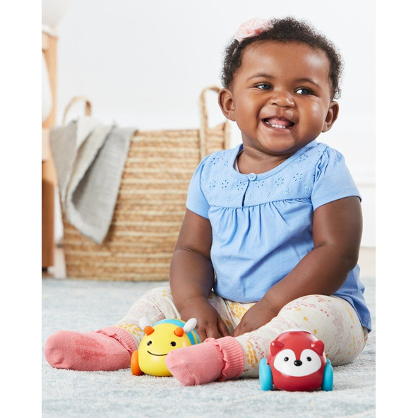 SKIP HOP Hračka autíčko včielka Explore&More 6m+