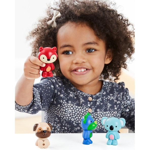 SKIP HOP ZOO figúrky set 4 ks 2+