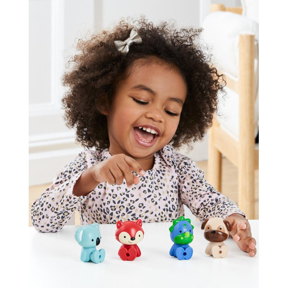 SKIP HOP ZOO figúrky set 4 ks 2+